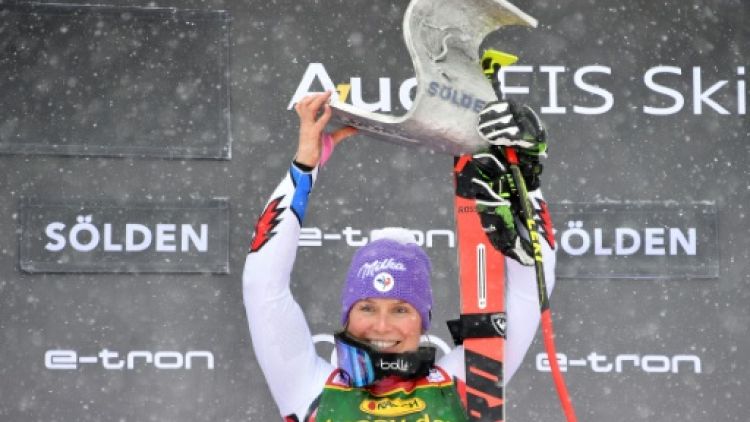 Ski: débuts parfaits pour Tessa Worley à Sölden