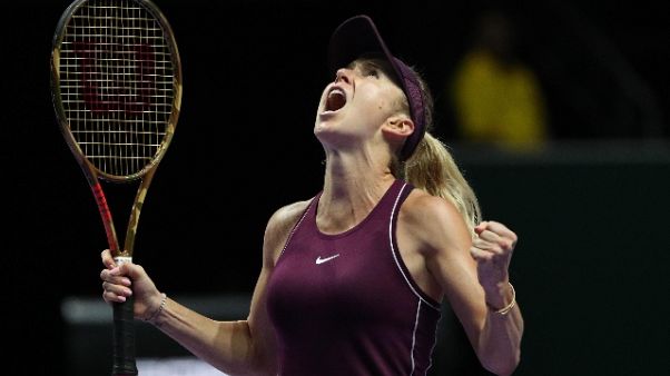 Wta Masters: finale Svitolina-Stephens Wta Masters: finale Svitolina-Stephens