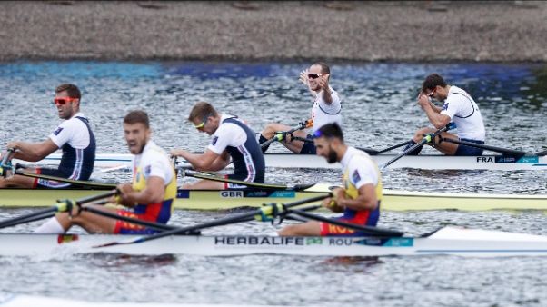 Canottaggio: 5 Nazioni, vince Francia Canottaggio: 5 Nazioni, vince Francia