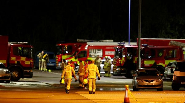 Leicester City football club owner's helicopter crashes outside stadium Leicester City football club owner's helicopter crashes outside stadium