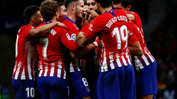 اتليتيكو يتجاوز هزيمة دورتموند ليتصدر الدوري الاسباني اتليتيكو يتجاوز هزيمة دورتموند ليتصدر الدوري الاسباني