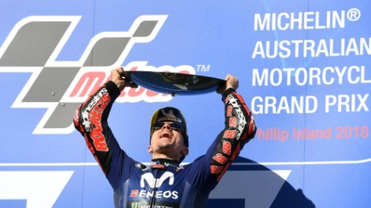 MotoGP: Vinales et Yamaha se remettent à gagner au GP d'Australie, Honda KO