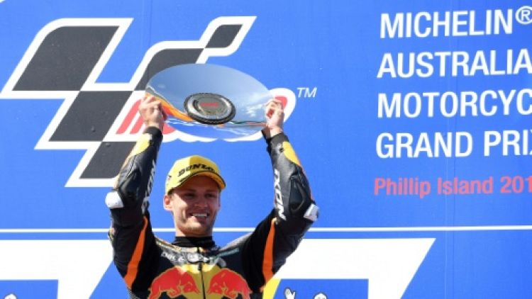 Moto2: victoire de Binder au GP d'Australie, statu quo entre Bagnaia et Oliveira