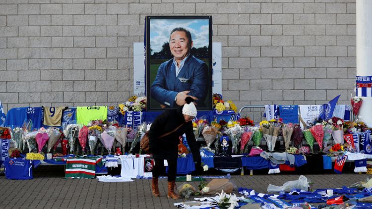 Leicester City soccer club owner, four others killed in helicopter crash