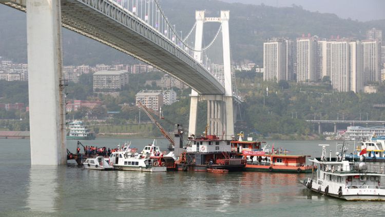 Two dead after China bus plunges 60 metres into river - state media