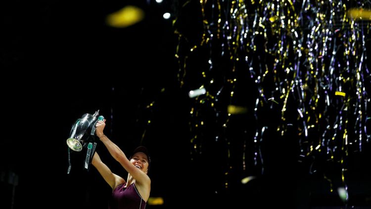 Svitolina subdues Stephens to claim WTA Finals triumph
