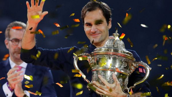Federer beats Copil to win 99th career title in Basel Federer beats Copil to win 99th career title in Basel