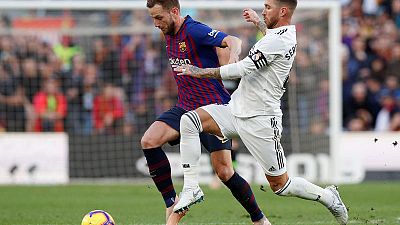 Barca thump Real as ruthless Suarez sticks knife into Lopetegui Barca thump Real as ruthless Suarez sticks knife into Lopetegui