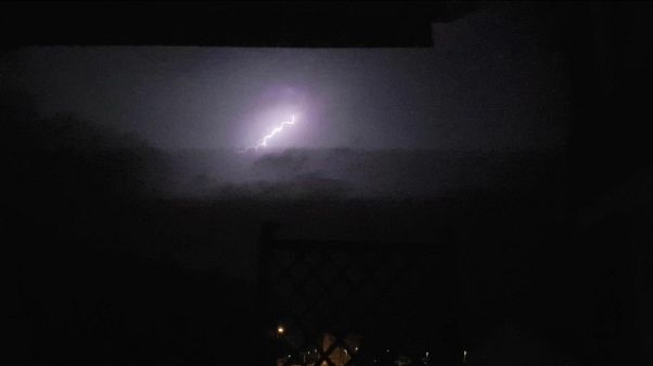 Maltempo, forte grandinata ad Alghero Maltempo, forte grandinata ad Alghero