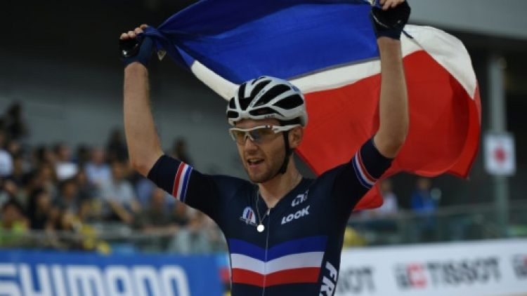 Cyclisme sur piste: Benjamin Thomas vainqueur de l'omnium en Coupe du monde