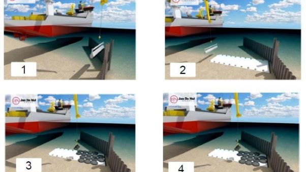 Tap: maltempo fa slittare lavori in mare Tap: maltempo fa slittare lavori in mare