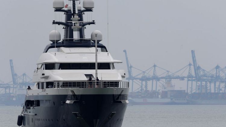 Superyacht linked to Malaysia's 1MDB scandal goes up for auction