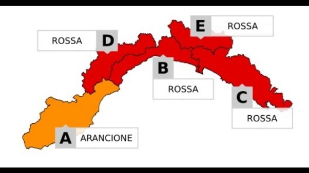 Prolungata allerta meteo rossa Prolungata allerta meteo rossa