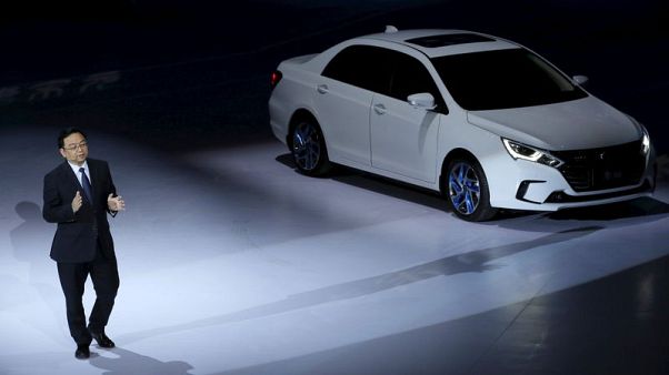 China's BYD expects 2018 profit to fall by a third as competition rises China's BYD expects 2018 profit to fall by a third as competition rises