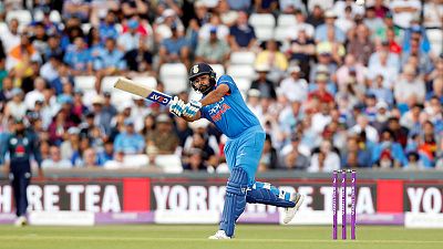 Rohit ton helps India steamroll West Indies in Mumbai Rohit ton helps India steamroll West Indies in Mumbai