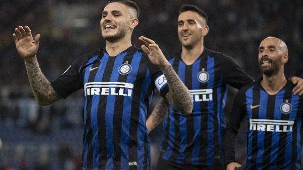 Lazio-Inter 0-3, nerazzurri secondi Lazio-Inter 0-3, nerazzurri secondi