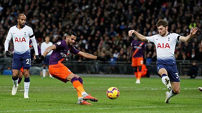 Mahrez seals points for Man City at Tottenham