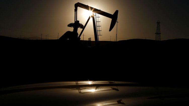Oil prices fall on rising supply, global market woes