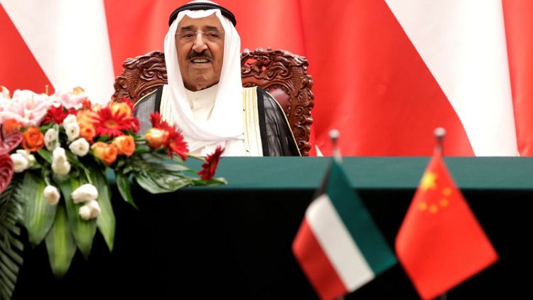 Kuwait emir hopes improving oil prices will not obstruct economic reforms