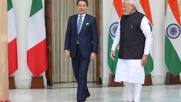 Conte, con India nuove vie partnership Conte, con India nuove vie partnership