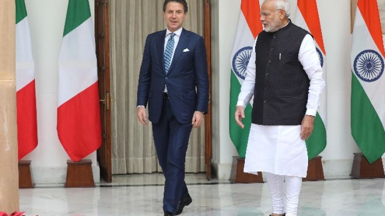 Conte, con India nuove vie partnership