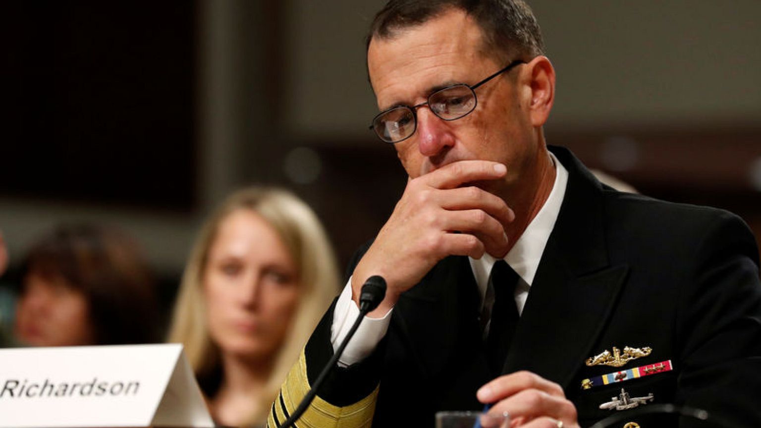 U.S Navy chief says U.S, China to 'meet more and more on high seas'