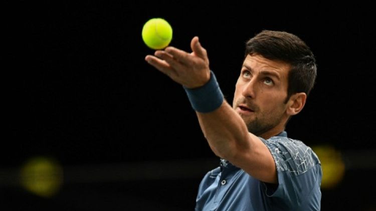 Masters 1000 Paris: Djokovic idéalement lancé