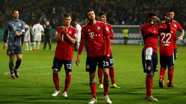 بايرن يفوز بصعوبة على فريق من الهواة في كأس ألمانيا بايرن يفوز بصعوبة على فريق من الهواة في كأس ألمانيا