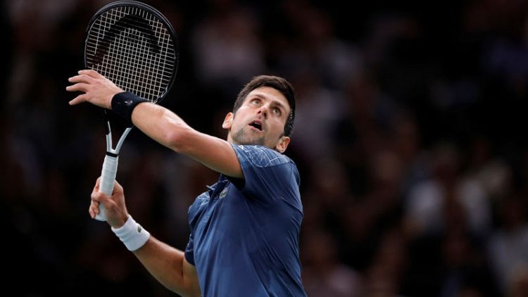 In-form Djokovic eases past Sousa in Paris opener
