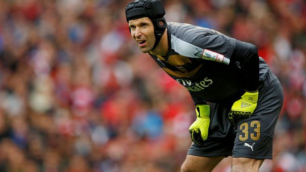 Image result for Recovered Cech to face Blackpool in League Cup
