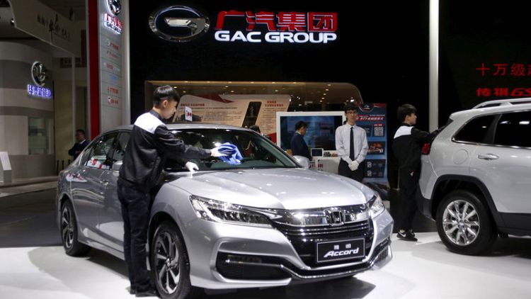 Honda and GAC Group to build $430 mln Chinese plant for new-energy cars
