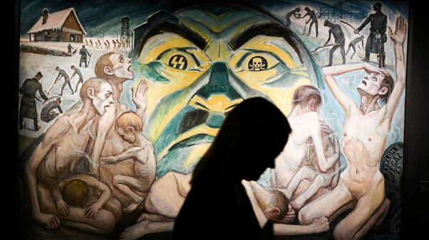 Exhibition depicting death camp survivor's trauma opens at Auschwitz Exhibition depicting death camp survivor's trauma opens at Auschwitz