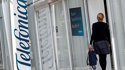 Spain's Telefonica third quarter core profit falls 1.4 percent to four billion euros