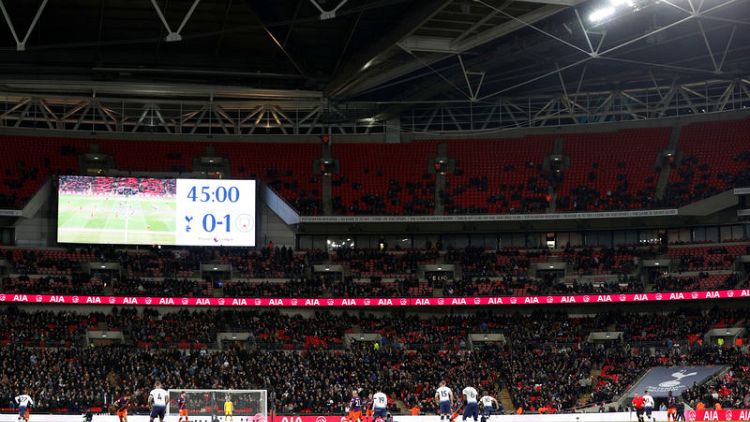 UEFA 'closely monitoring' Wembley pitch for Spurs-PSV clash
