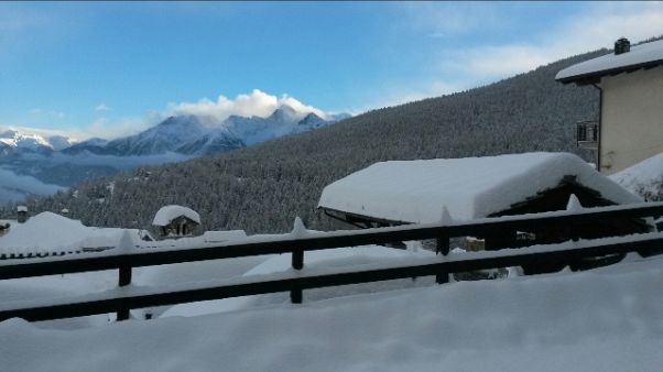 Forti nevicate in arrivo in V. d'Aosta Forti nevicate in arrivo in V. d'Aosta