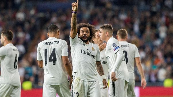 R.Madrid: Marcelo ko per almeno un mese R.Madrid: Marcelo ko per almeno un mese