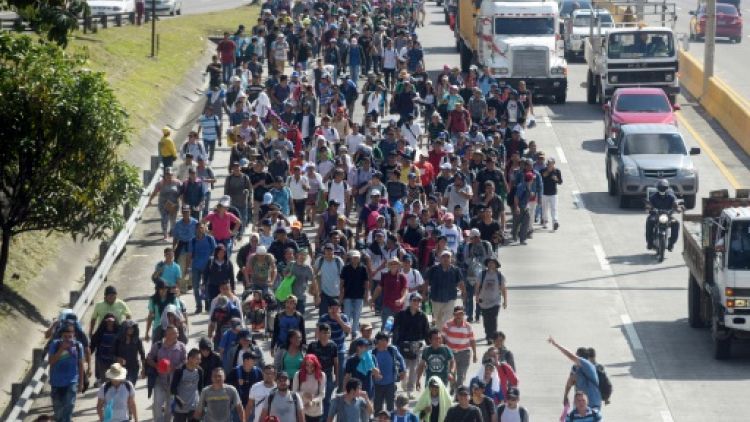 Deux mille Salvadoriens prennent à leur tour la route des Etats Unis