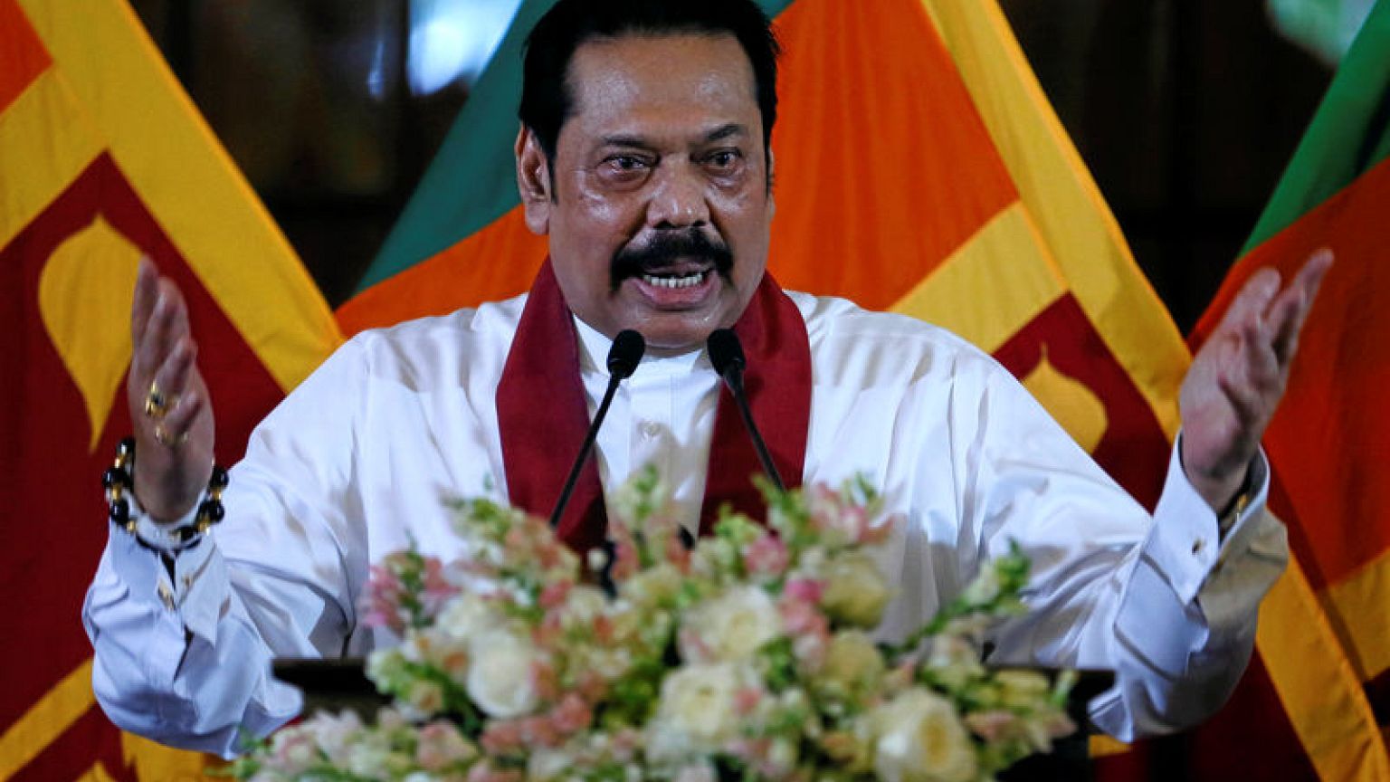 Sri Lanka's "lord of the rings" back in power, pro-China strongman wiped out Tamil rebels