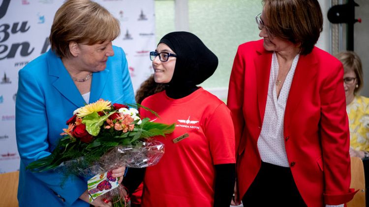 Merkel ally wants tough message on sex crimes for refugees