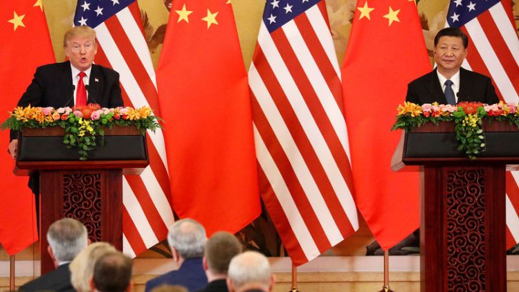 BlackRock's Fink says U.S., China on path to full-fledged trade war