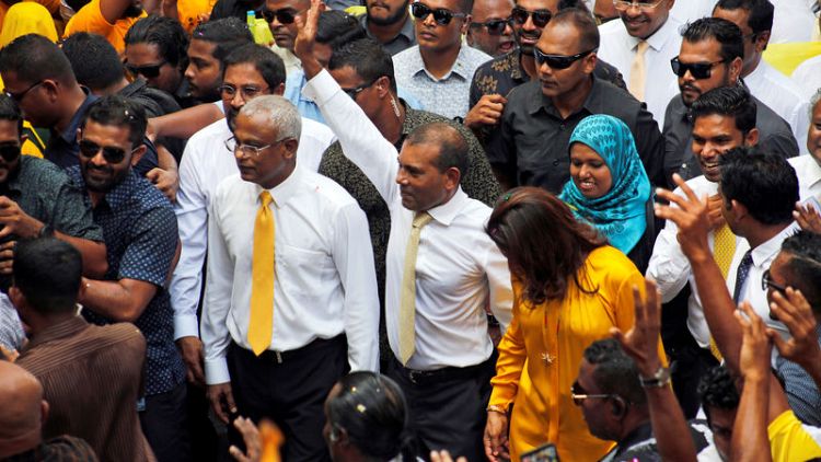 Ex-Maldives president, back from exile, says new government will clear $3 billion China loan