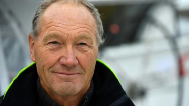 Le skipper français Francis Joyon à Saint-Malo, le 1er novembre 2018 Le skipper français Francis Joyon à Saint-Malo, le 1er novembre 2018