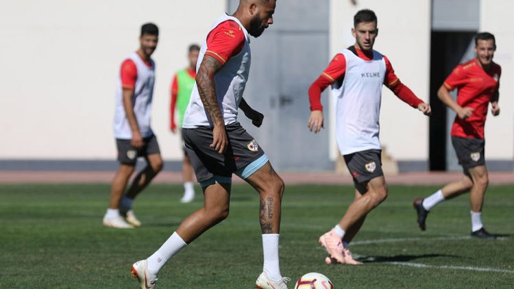 From the orphanage to Old Trafford, Bebe happy to have settled at humble Rayo