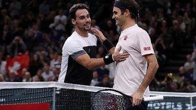 Parigi-Bercy, Fognini cede a Federer
