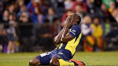 'Sfuma' il sogno del calcio di Bolt