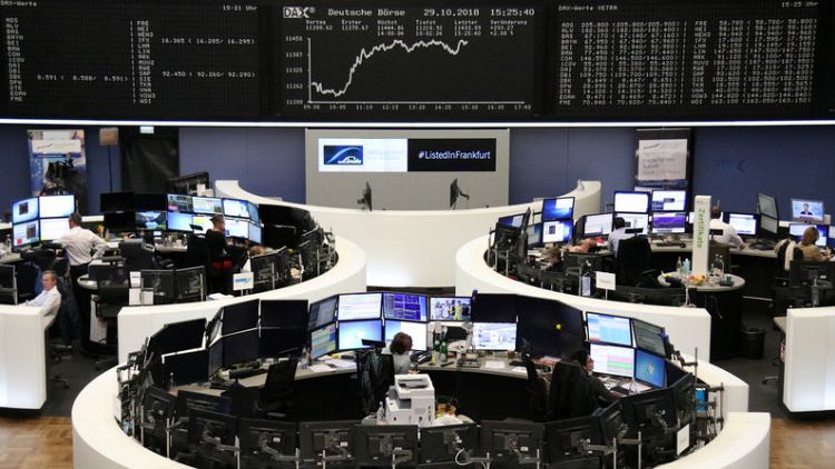European shares join global trade war relief rally