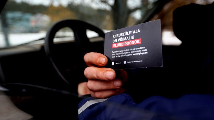 Donor cards show speeding Estonians risks of the road