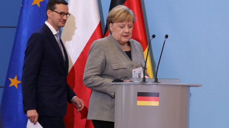 Germany, Poland pushing for Brexit deal in next few days - Merkel