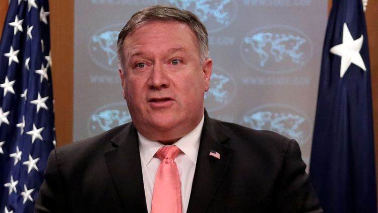 U.S. expected to issue eight exemptions to countries importing Iranian oil - Pompeo
