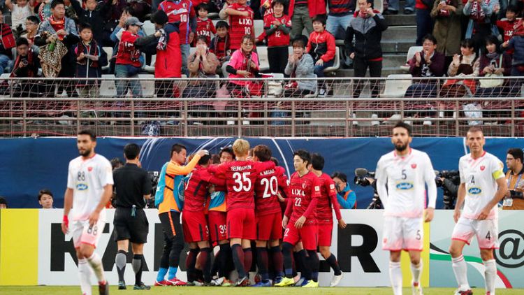 Brazilian duo put Antlers in control in AFC Champions League final